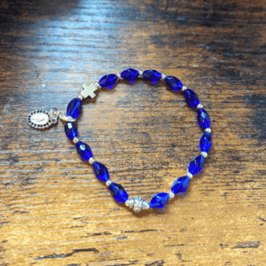 Pray as You Go Rosary Bracelet AllieBeeCreates CGG