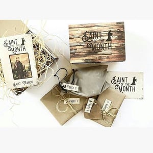 Saint of the Month box