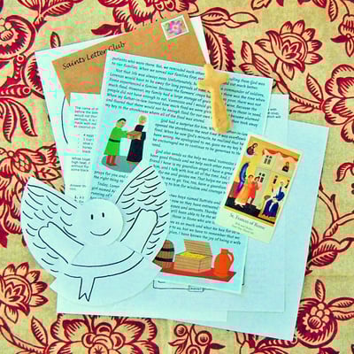Saints Letter Club for kids