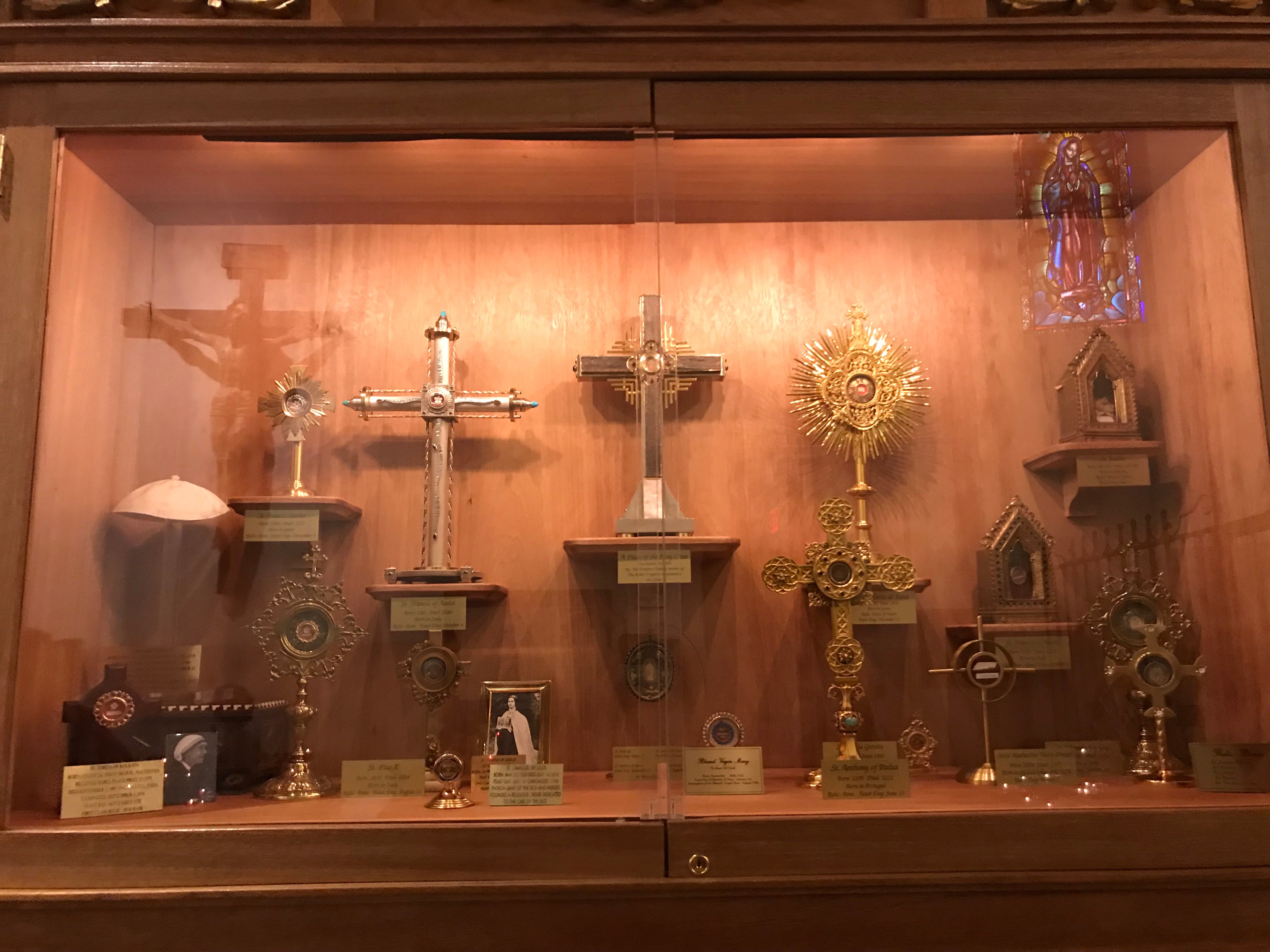 Santa Fe Cathedral Relics 