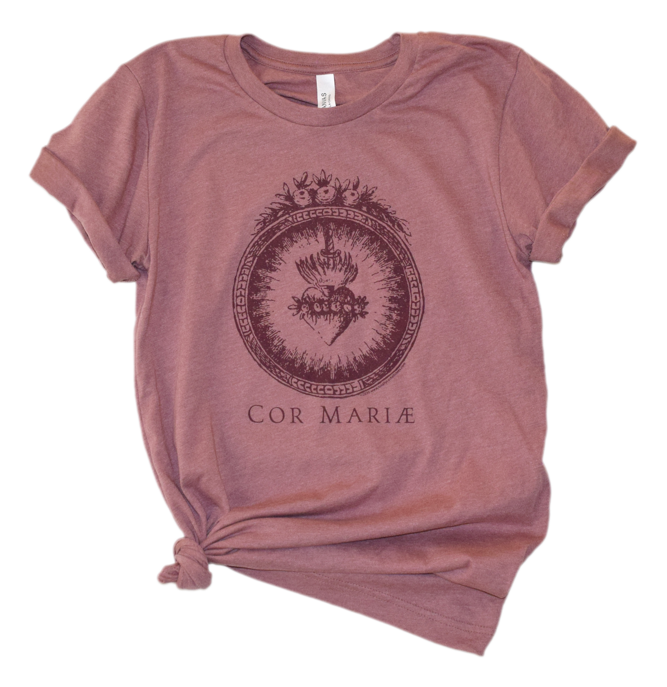 Totally Catholic Tees-CorMariae-Styled