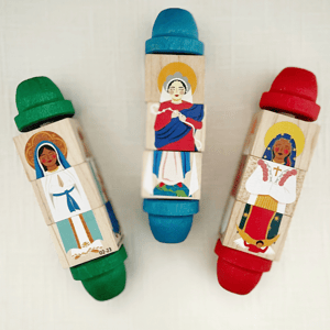 Wooden Marian Spinners-Senn