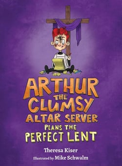 arthur the clumsy altar server plans the perfect lent