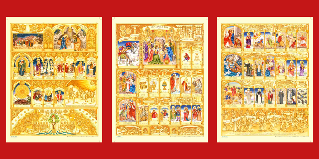 christmas and epiphany posters