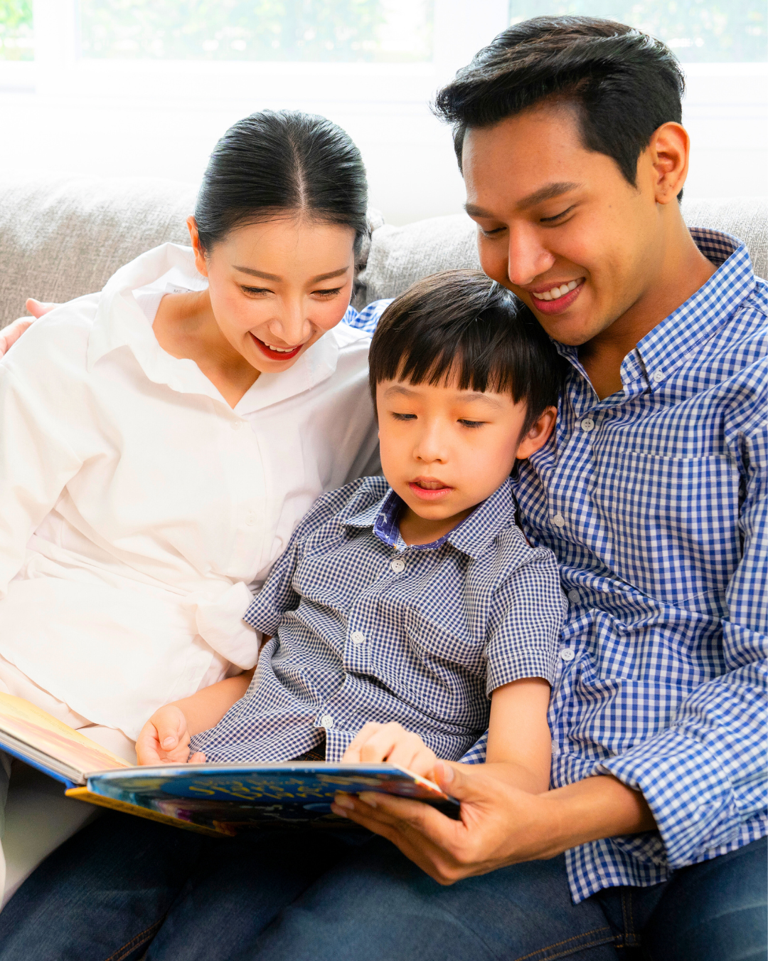 family reading