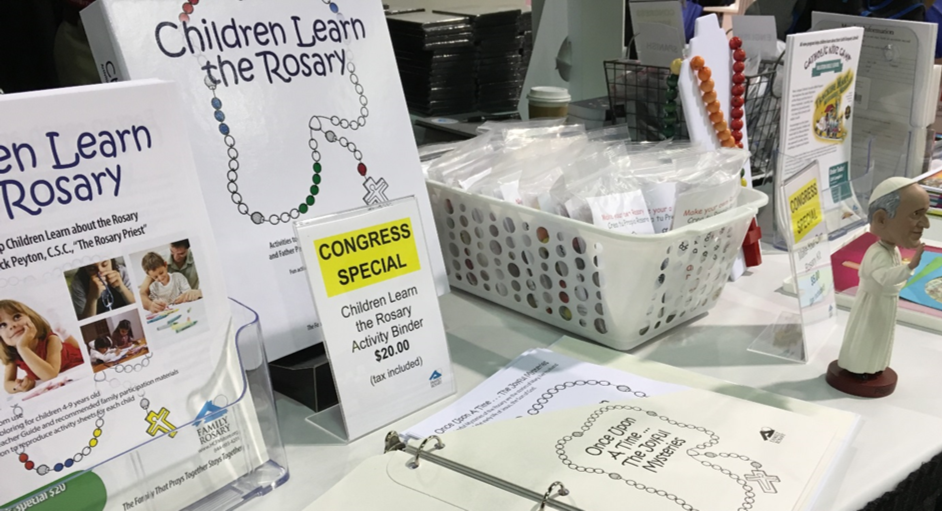 Children Learn the Rosary at Congress