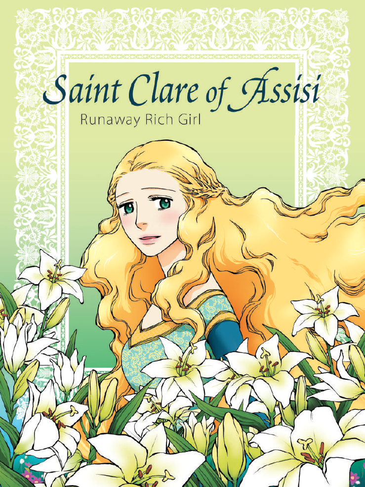 saint clare of assisi runaway rich girl-book cover