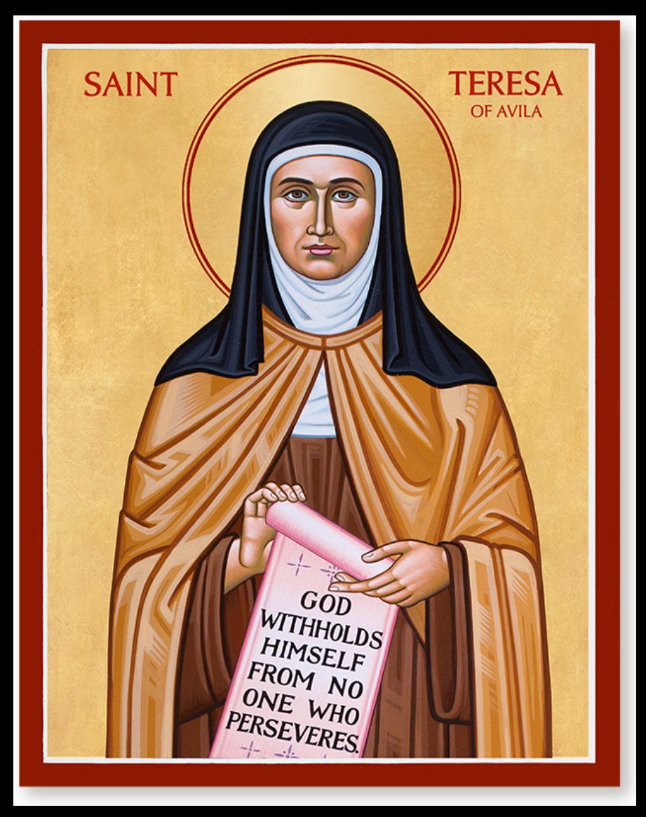 teresa of avila icon