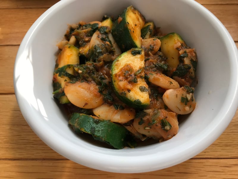 Meatless Friday 15Minute Zucchini Stew